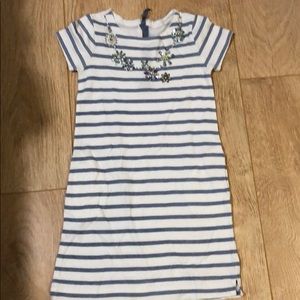 Dress / tunic with stones. Stripes